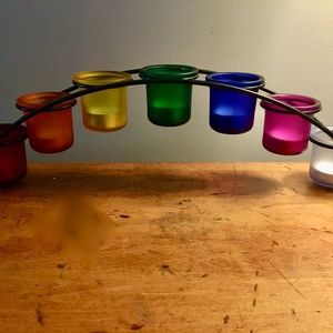 Rainbow Votives